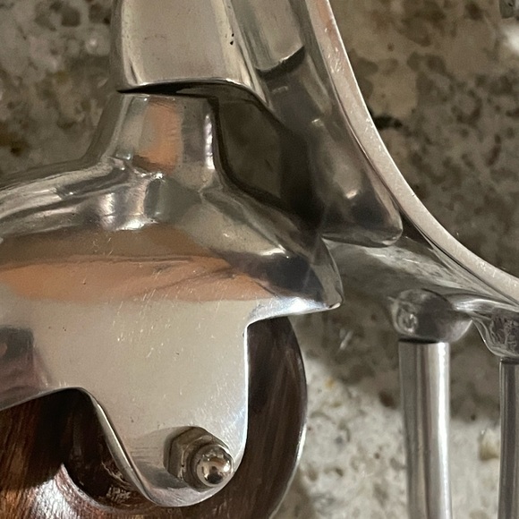 Metal & Wood Scooter - Picture 7 of 16